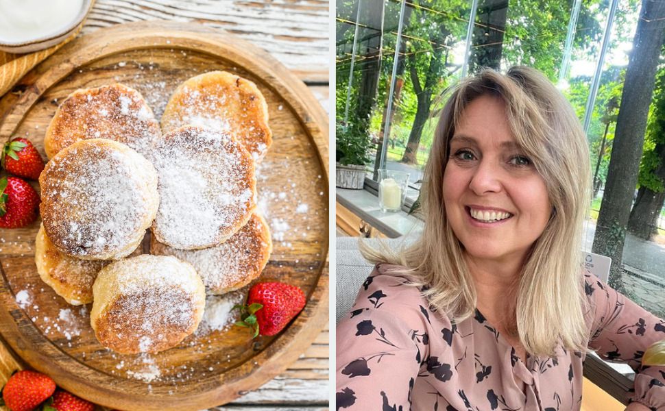 Lekkie placuszki serowe według przepisu Ewy Wachowicz. Idealne na śniadanie