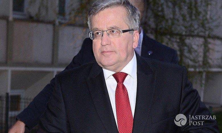 Były Prezydent Bronisław Komorowski trafił do szpitala!