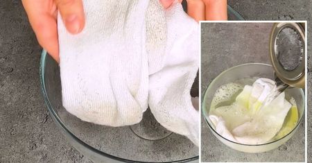 Prosty trik na wypranie białych skarpetek. Będą śnieżnobiałe bez użycia wybielacza