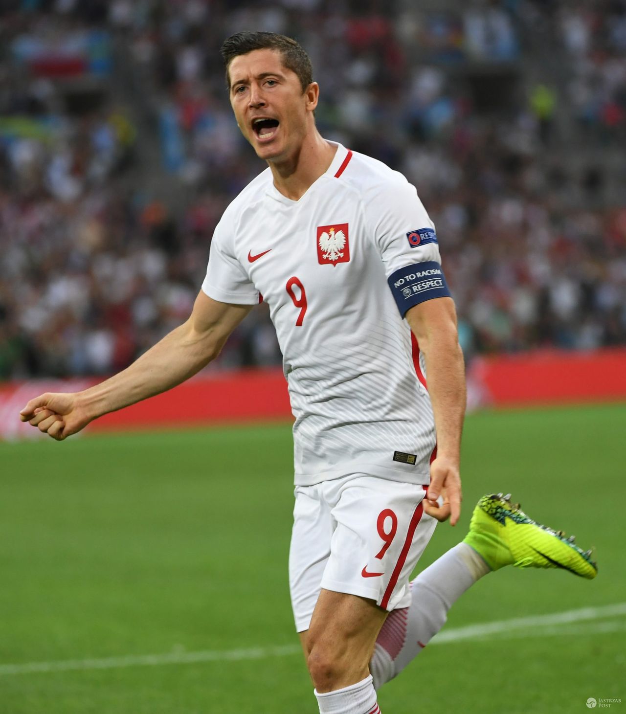 Robert Lewandowski - 3. miejsce w rankingu najczęściej komentowanych w trakcie EURO 2016