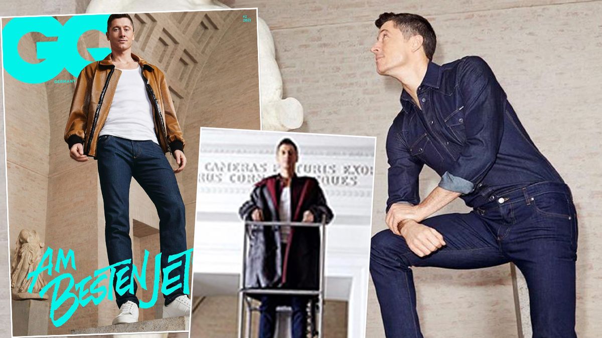 Robert Lewandowski gwiazdą niemieckiego GQ! Polak trafił na okładkę prestiżowego pisma. Zdjęcia powalają