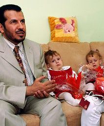 Saudyjski lekarz odwiedził bliźniaczki z Janikowa