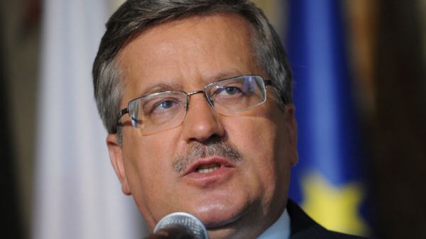 Prezydent Bronisław Komorowski