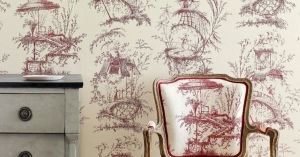 Toile de jouy: dekoracyjny wzór w stylu francuskim