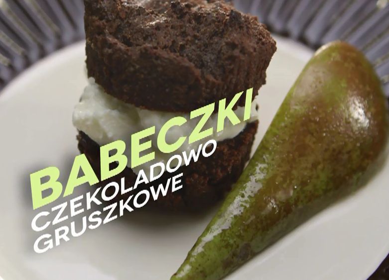 Gotowanie na ekranie: babeczki czekoladowo-gruszkowe