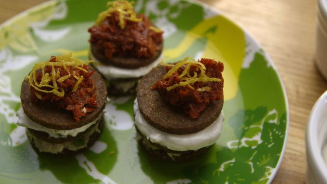 Gotowanie na ekranie: kanapeczki z trzema pastami