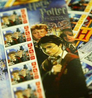 Harry Potter na znaczkach pocztowych
