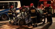 Trzy ofiary śmiertelne zderzenia Golfa z autobusem