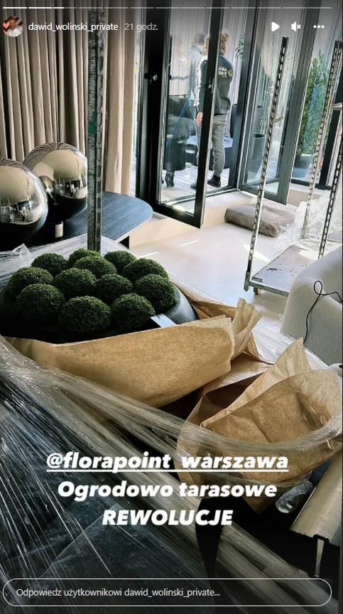 Dawid Woliński pokazał salon