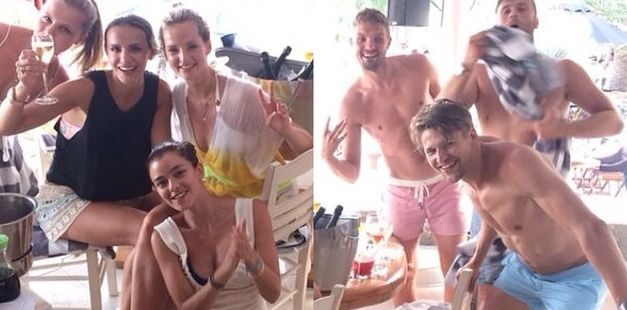 Artur Boruc i Sara Mannei cieszą się ostatnimi chwilami wolności! FOTO