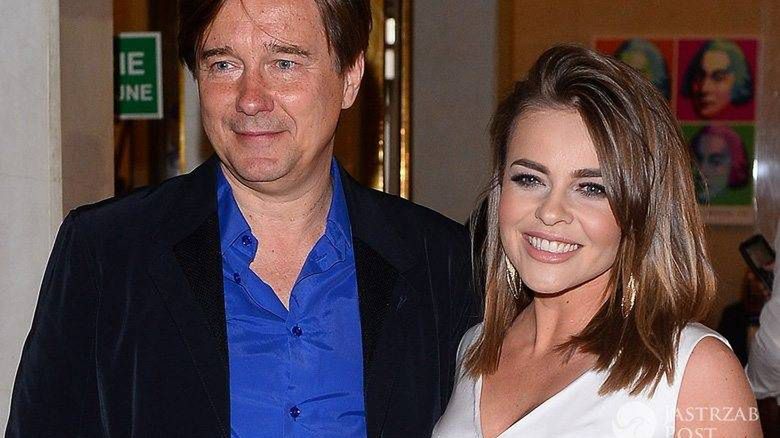 Kreacja: Anna Krzyżanowska. Edyta Herbuś i Mariusz Treliński na premierze sztuki "Tristan i Izolda" (fot. ONS)