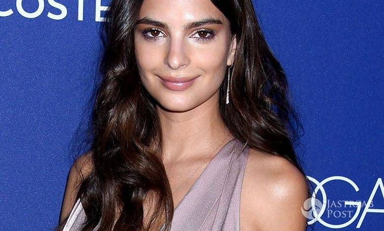 Emily Ratajkowski na imprezie seksowna jak zwykle. Czy liliowy to jej kolor?