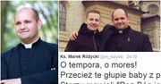 Ksiądz ostro o "czarnym proteście": Te głupie baby z piekła nie wyjdą. Facebook zablokował mu konto