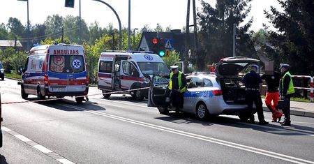 Wypadek karetki pogotowia. Pacjent nie żyje