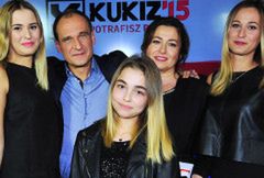Wybory 2015: Żona i córki Pawła Kukiza