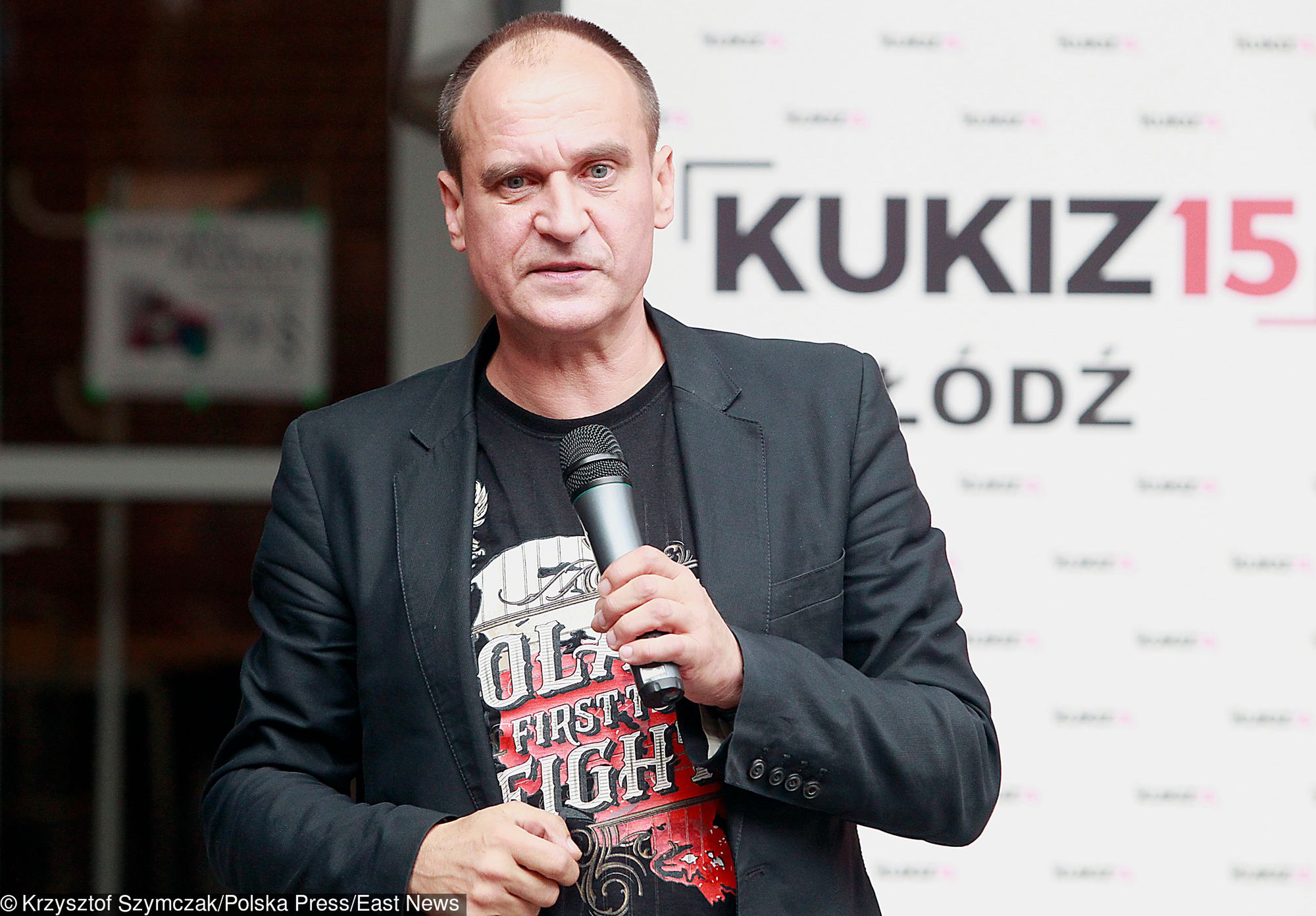 Paweł Kukiz, lider ruchu Kukiz'15