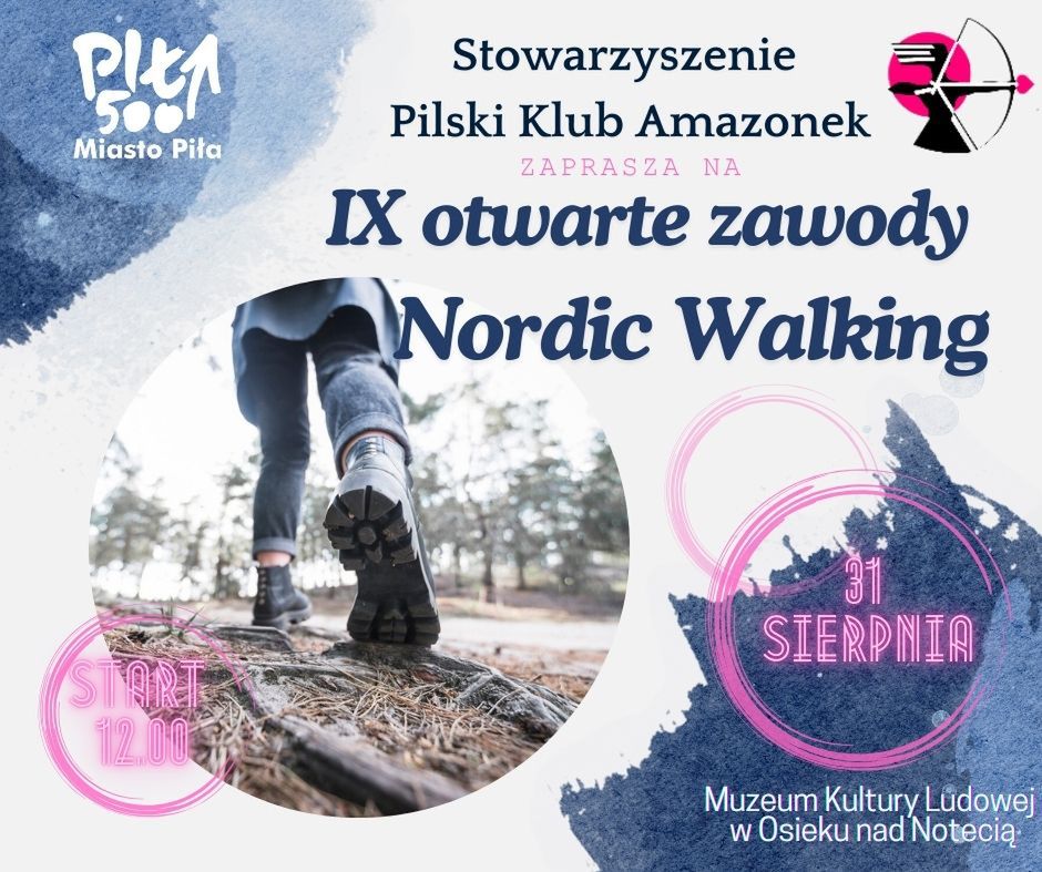 Amazonki zapraszają na Nordic Walking w Osieku nad Notecią