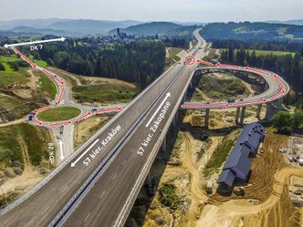 Budowa S7. GDDKiA otwiera nowy odcinek Zakopianki