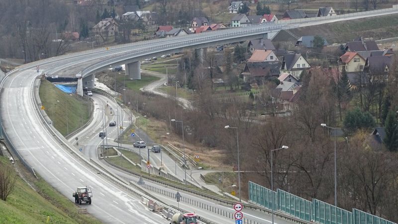 Odcinek S7 między Lubniem i Naprawą został udostępniony kierowcom. 