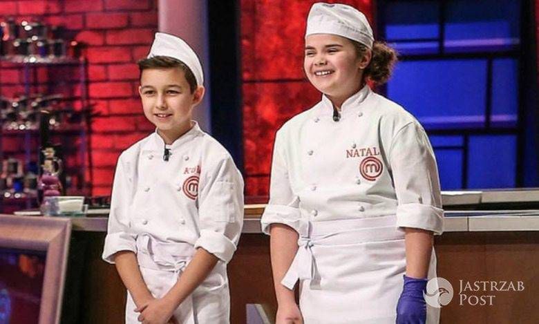 Natalia Paździor i Kuba Tomaszczyk w finale MasterChef Junior fot. TVN/Michał Stawowiak