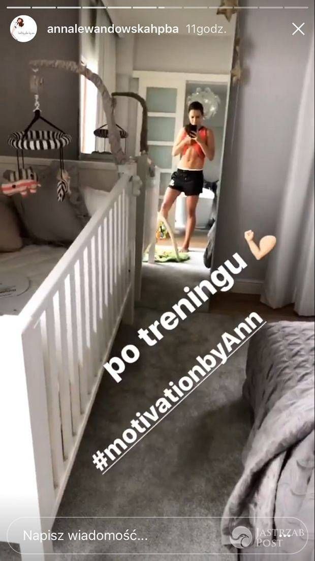 Ania Lewandowska pokazała sypialnie na InstaStory