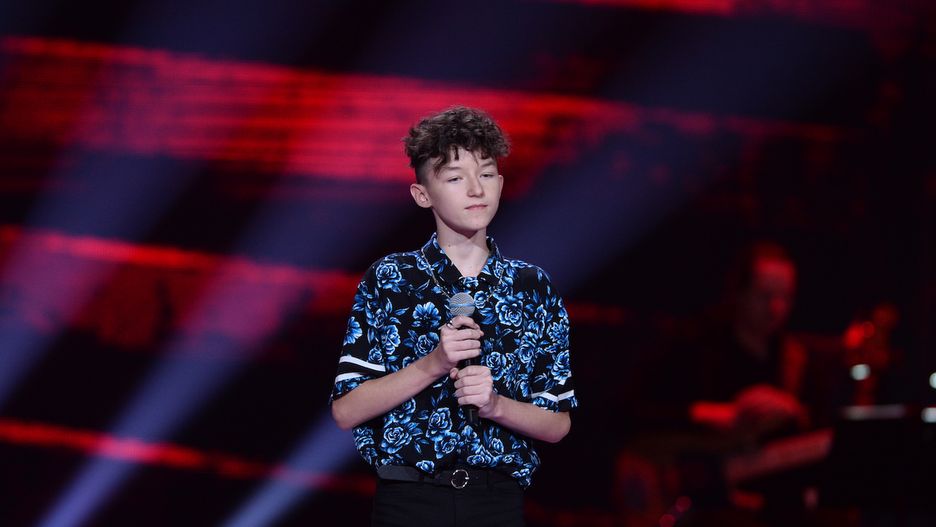 Marcin Maciejczak urzekł talentem jurorów "The Voice Kids"
