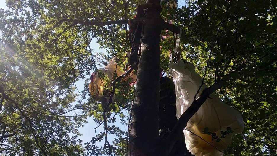 Beskidy. Ratownicy GOPR uwolnili dwóch paralotniarzy uwięzionych na Górze Żar