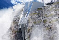 W Alpach powstanie hotel przypominający wielki, górski kryształ?