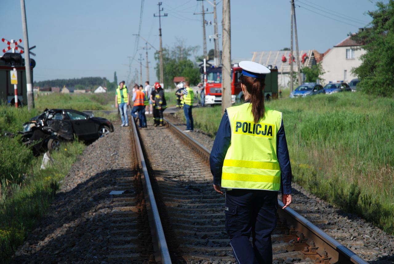 Tarchały Wielkie: auto wjechało w pociąg