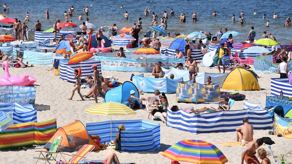 Rekordowe temperatury Morza Bałtyckiego