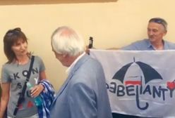 Ryszard Terlecki w Przysiekach. Czekało na niego 14 nieprzychylnych PiS "Rebeliantów Podkarpackich"