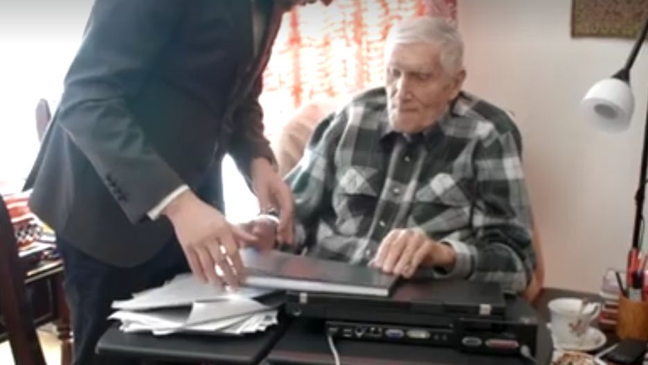 Skończył 6 lutego 96 lat