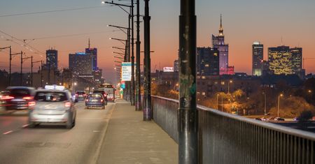 Kontrole prędkości na moście Poniatowskiego. Posypały się mandaty