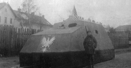 „Tank Piłsudskiego” – pierwszy polski wóz opancerzony