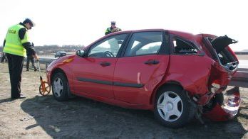 Samochód Andrzeja Grabowskiego