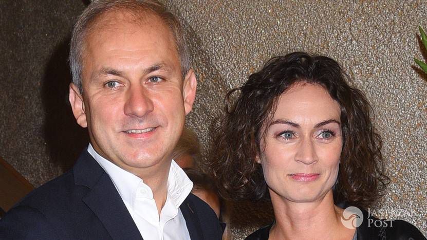 Grzegorz Napieralski z żoną