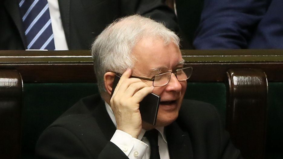 Prezes PiS, Jarosław Kaczyński.