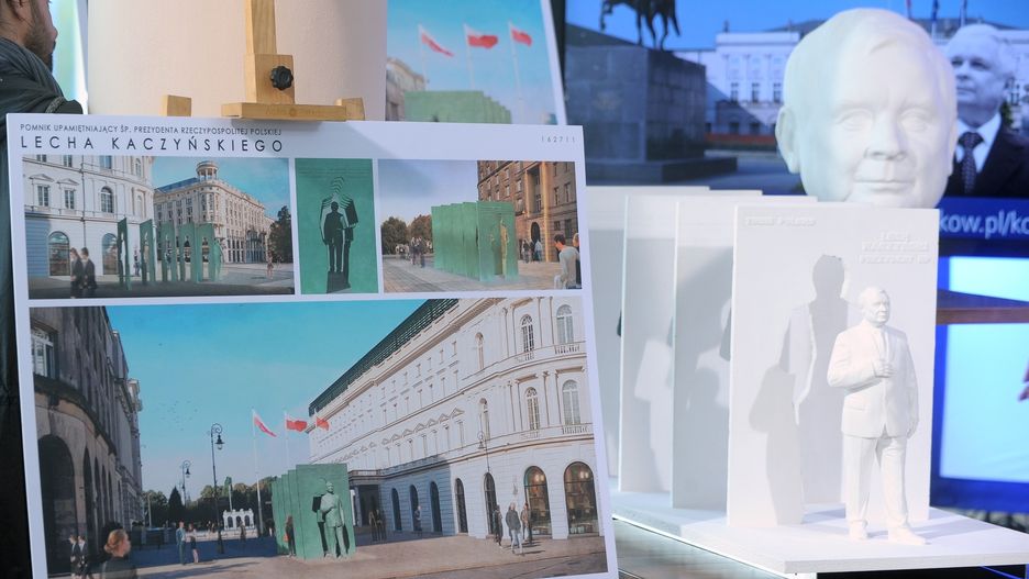 Finałowe projekty w konkursie na pomnik Lecha Kaczyńskiego