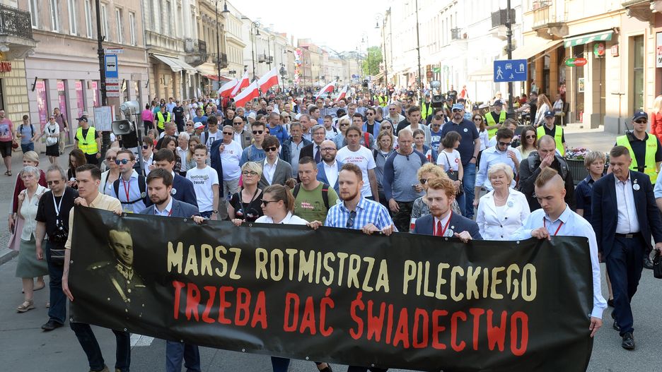 Marsz Pileckiego przeszedł ulicami Warszawy.