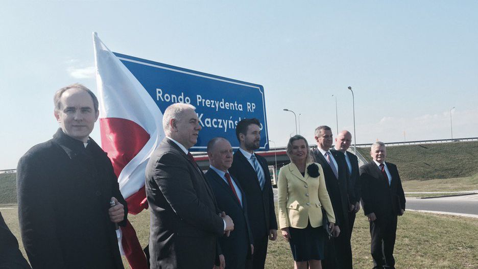 Otwarcie ronda im. Lecha Kaczyńskiego