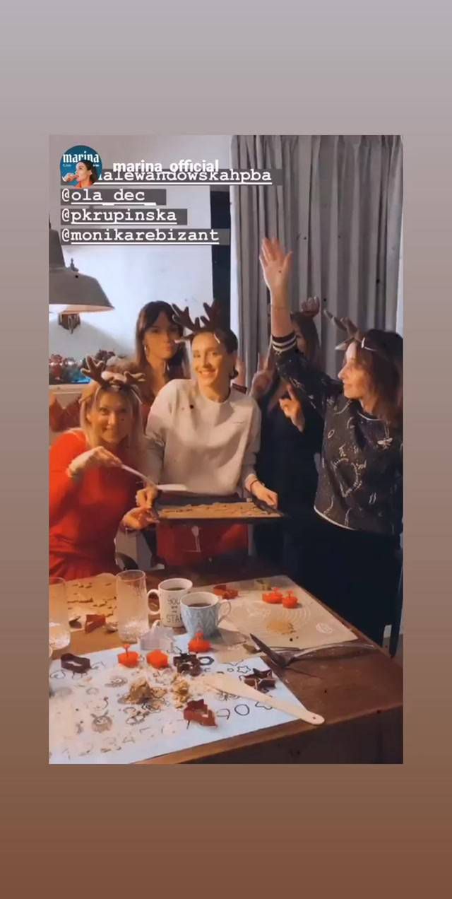 Anna Lewandowska  - święta Bożego Narodzenia 2019