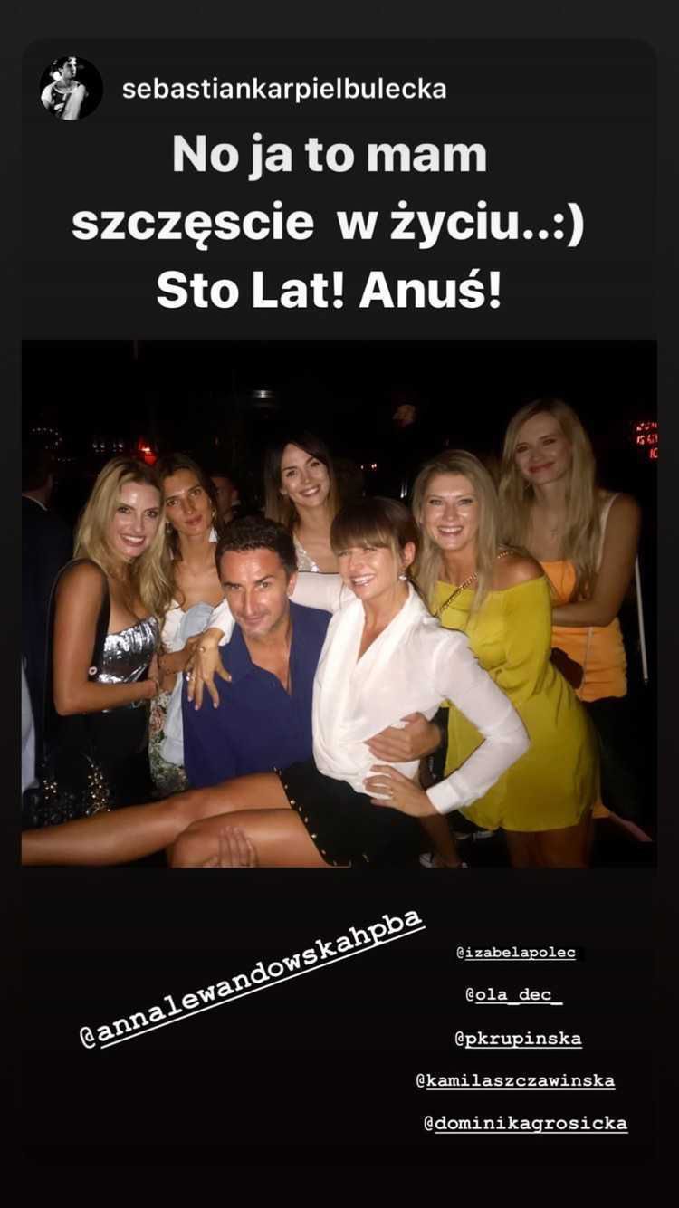 Paulina Krupińska urodziny Ani Lewandowskiej