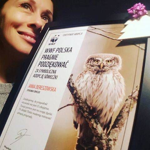 Jolanta Fraszyńska w świątecznej akcji WWF Polska