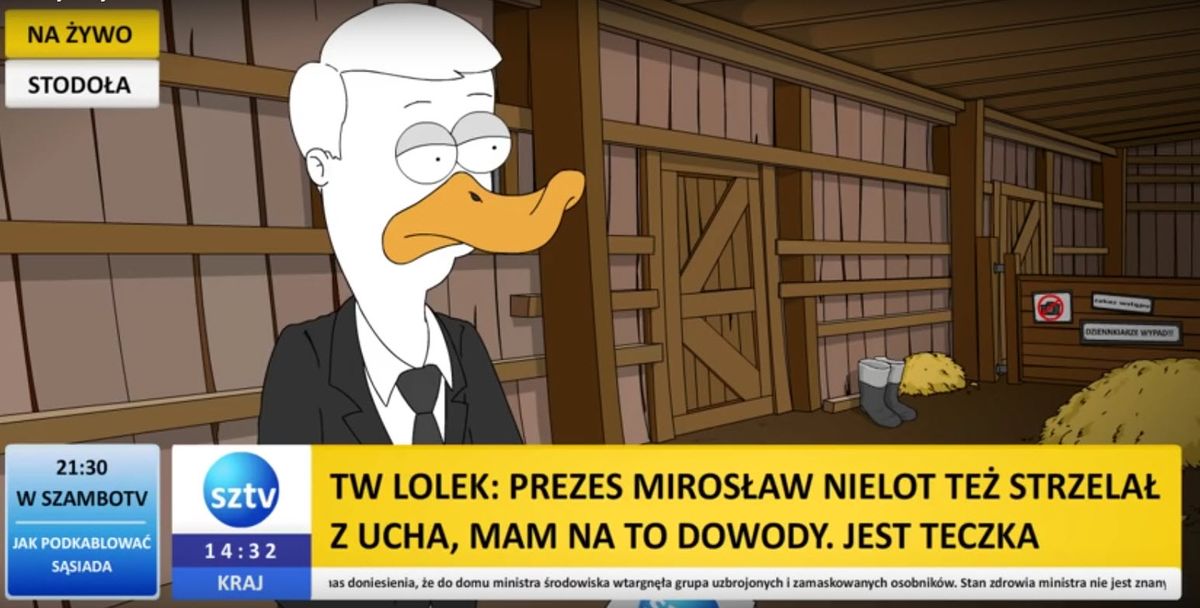 Animowana odpowiedź na "Ucho prezesa". W sieci pojawił się zwiastun nowego serialu satyrycznego