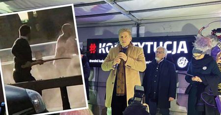 O "kle wieloryba" na proteście sędziów w Warszawie. Zaskakujące słowa prawnika