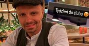Zabiegany Marcin Hakiel ogłasza: "Tydzień do ślubu". Ten wpis wprawił fanów w niezłą konsternację