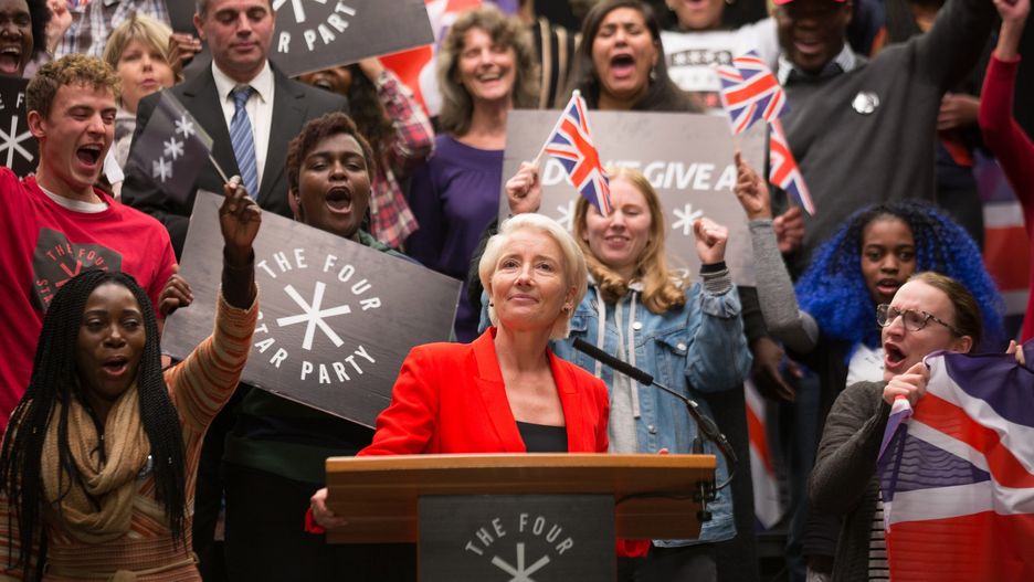 Emma Thompson jako Viv Rook w serialu "Rok za rokiem"