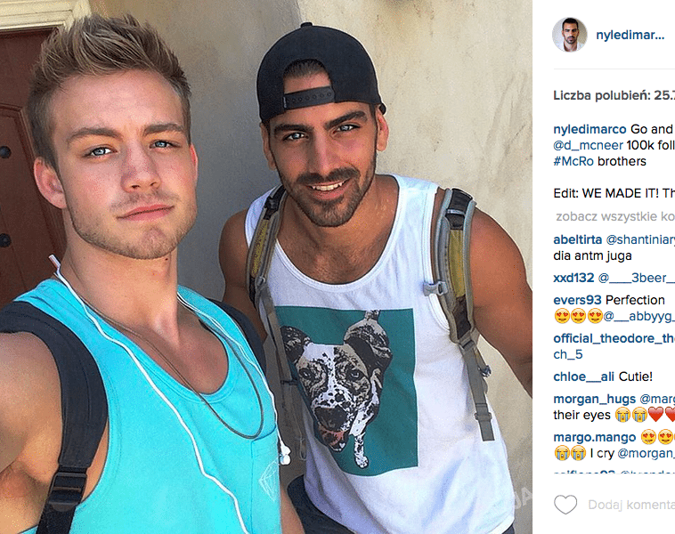 Nyle DiMarco z chłopakiem
