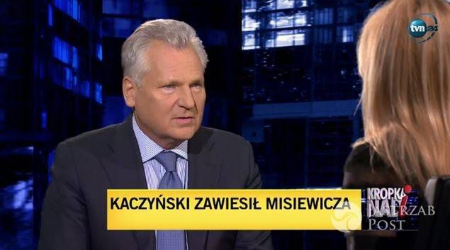 Aleksander Kwaśniewski schudł