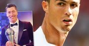 Bezcenna mina Cristiano Ronaldo. Tak zareagował na zwycięstwo Roberta Lewandowskiego. Wszystko szło na żywo